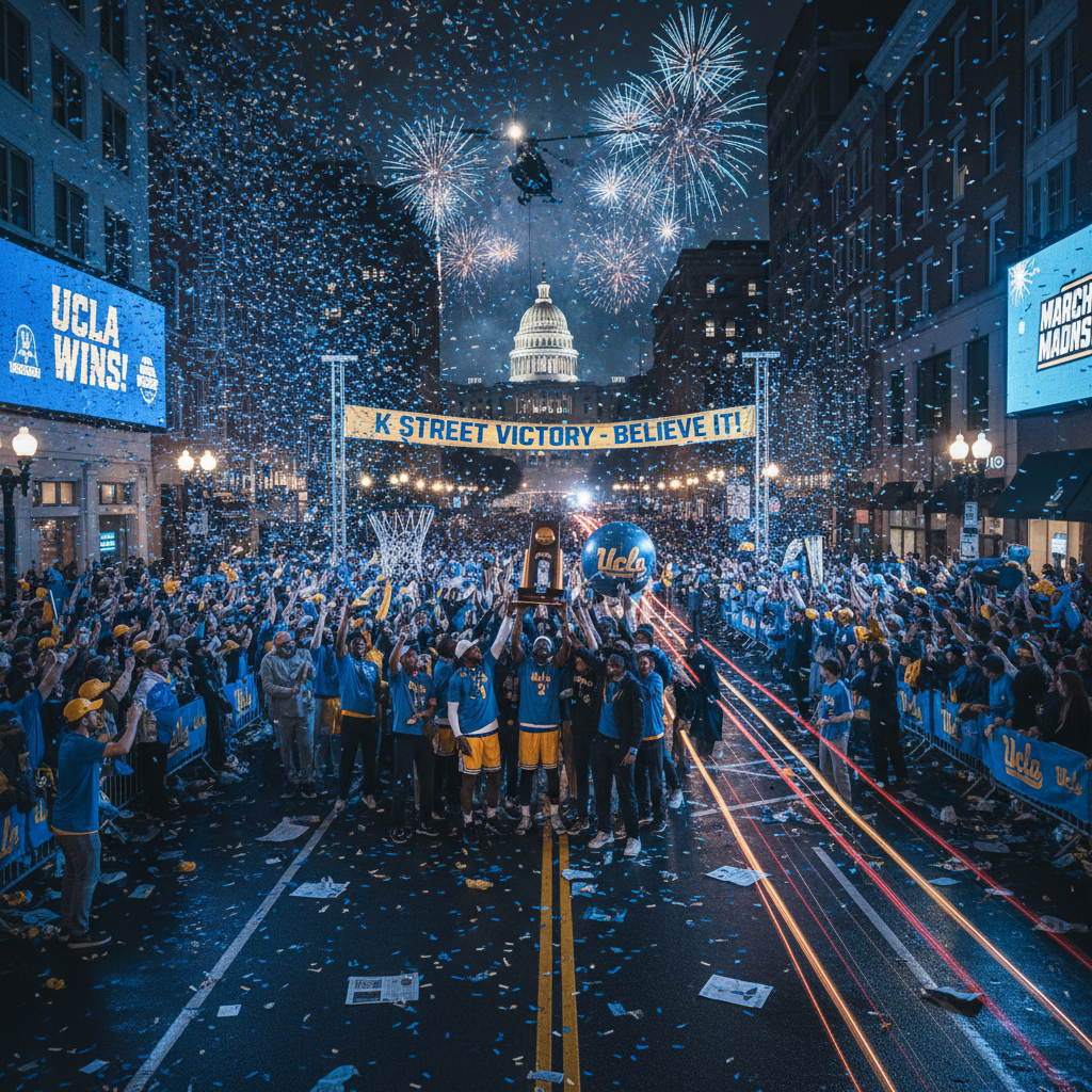UCLA just won March Madness on K Street. You won't believe how.