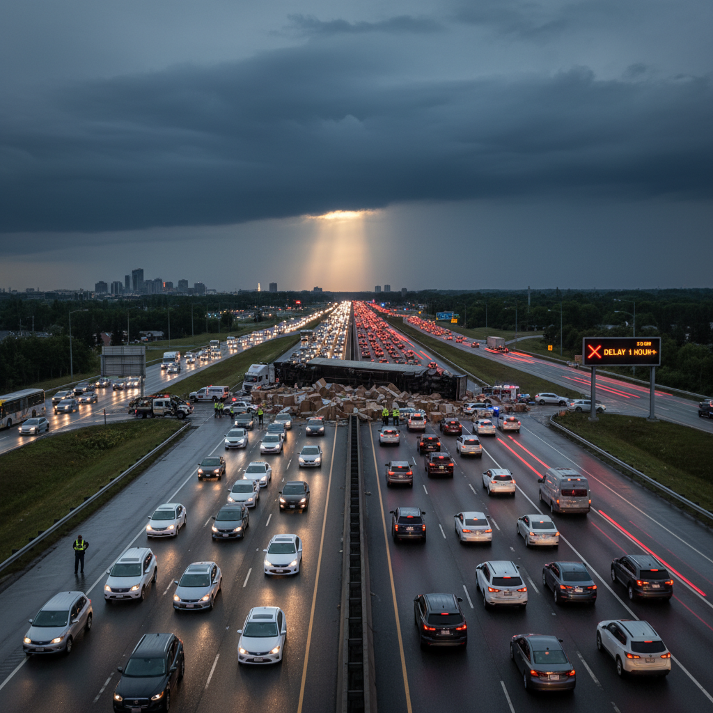 Your Moncton commute just got blocked for an hour. Here's why.