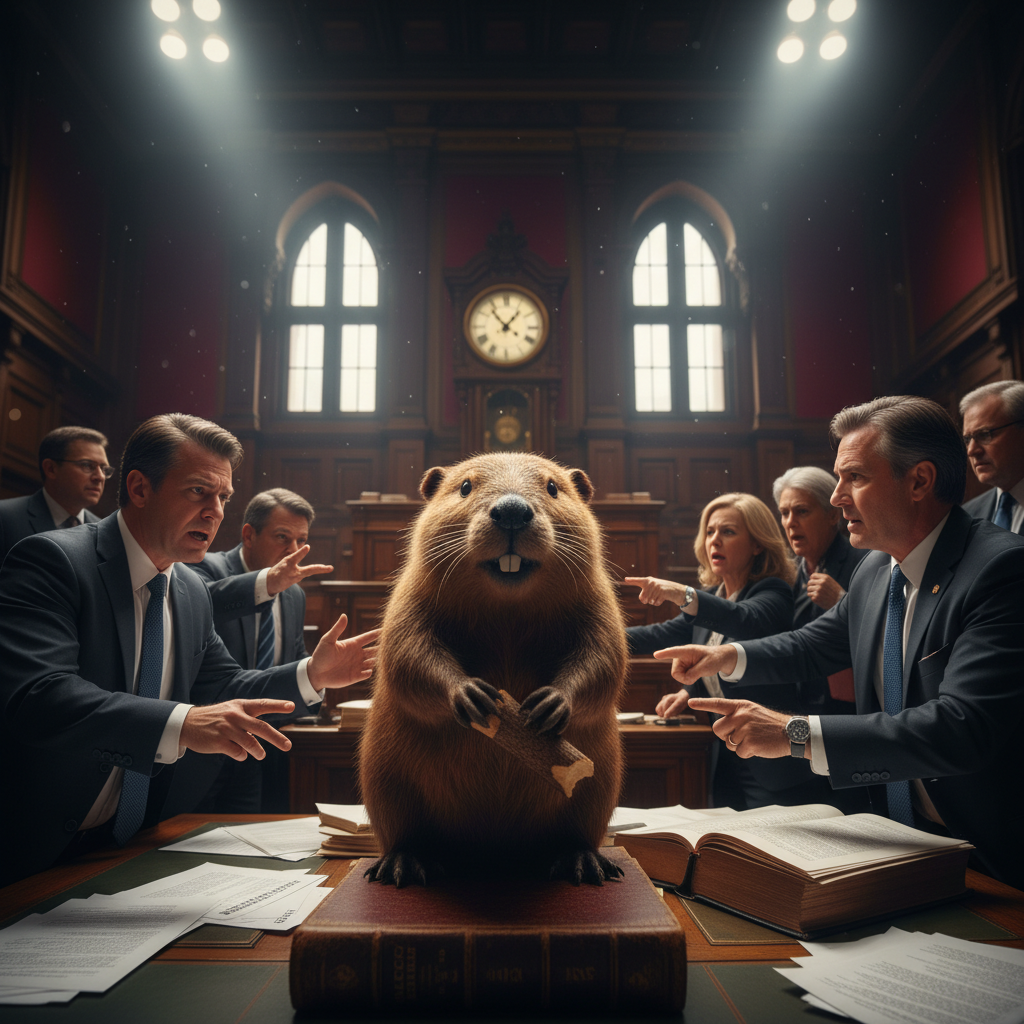 Your politicians just argued about "eager beavers." Seriously.