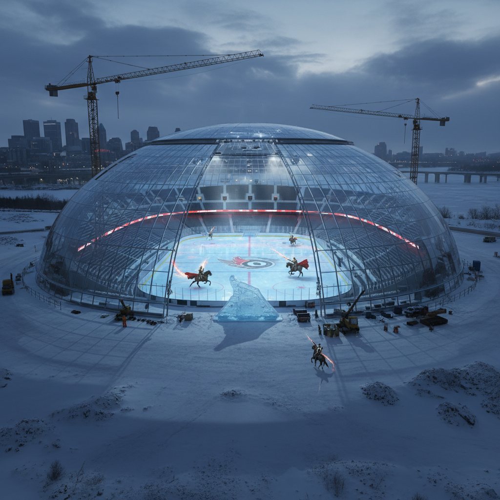 Your Sens are trying something wild at LeBreton Flats.