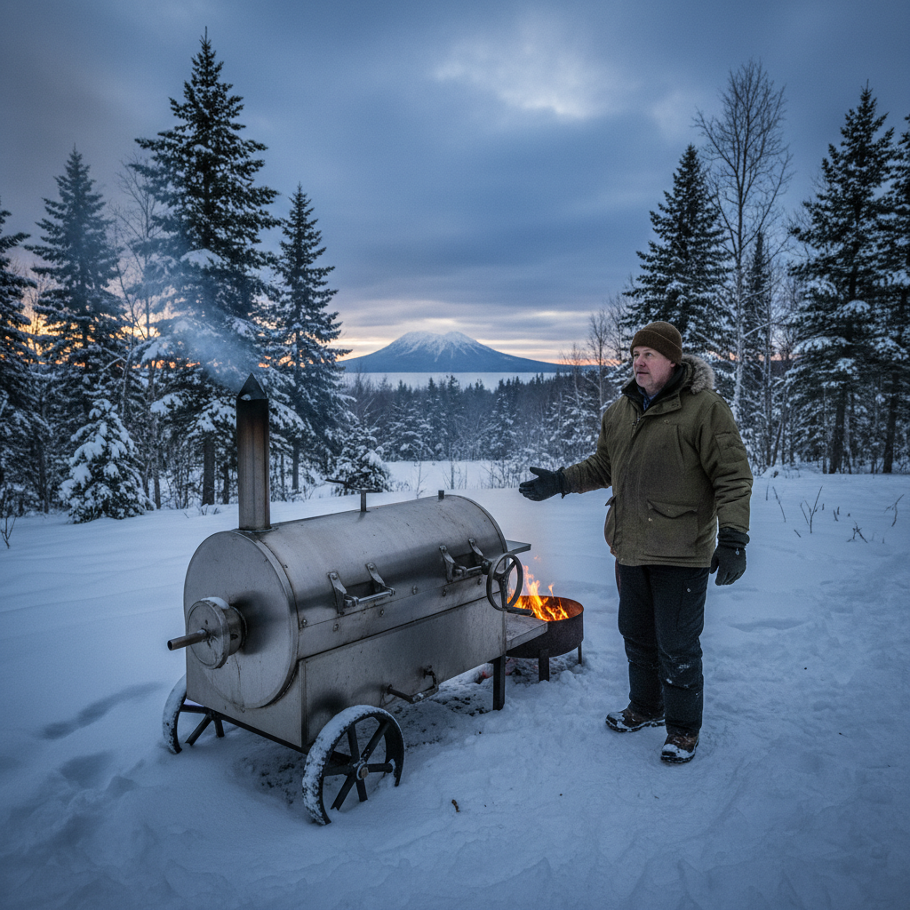 Someone in Thunder Bay wants a pig roaster. Why?