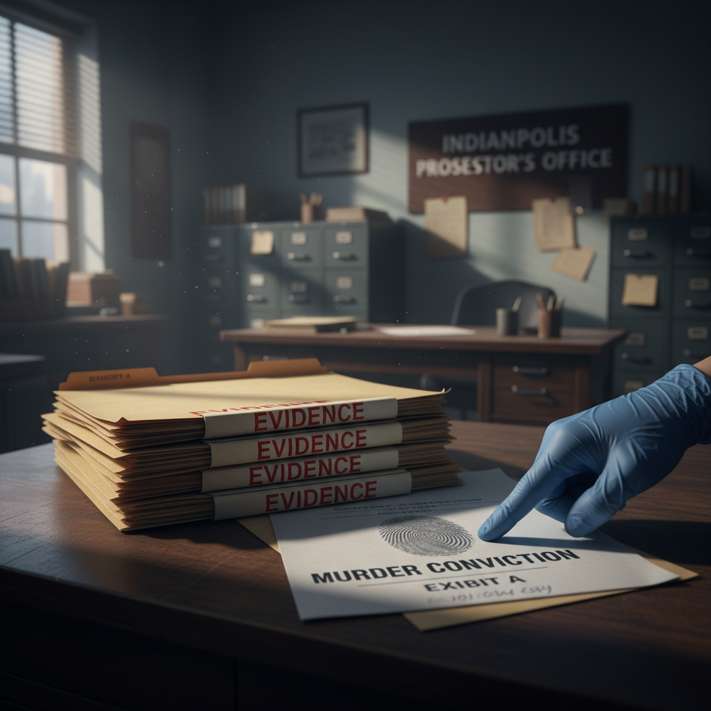 Did Indy prosecutors use fake evidence for a murder conviction?