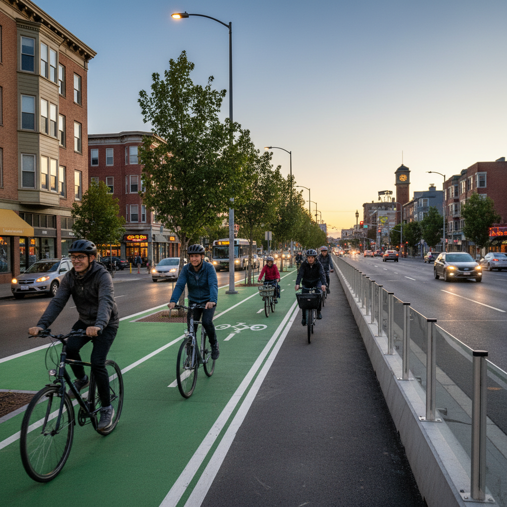 Your 7th and Irving bike route is finally getting safer