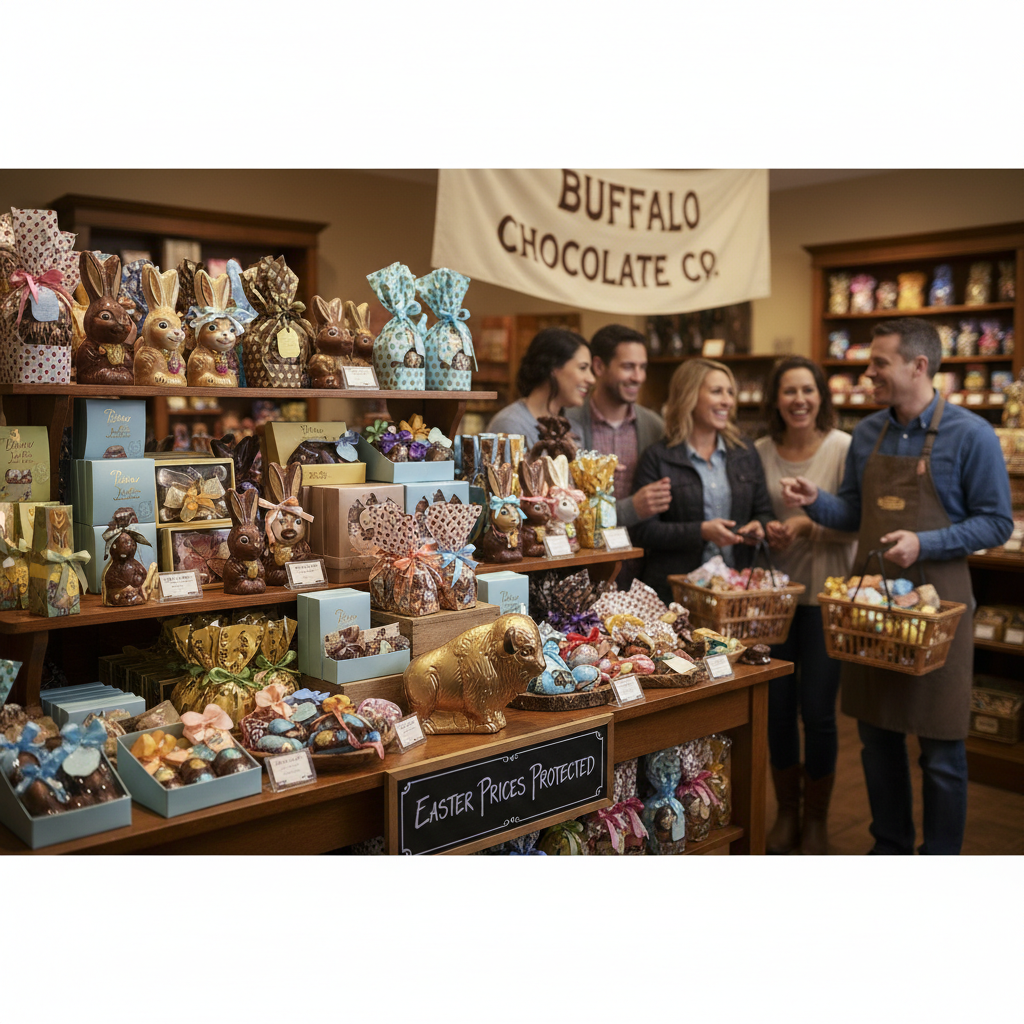 Your Easter chocolate prices are safe, Buffalo.