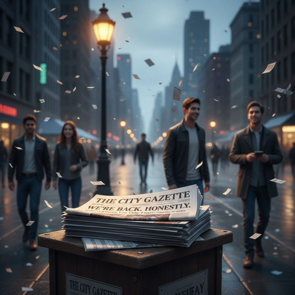 Your City Paper is back. No, really.