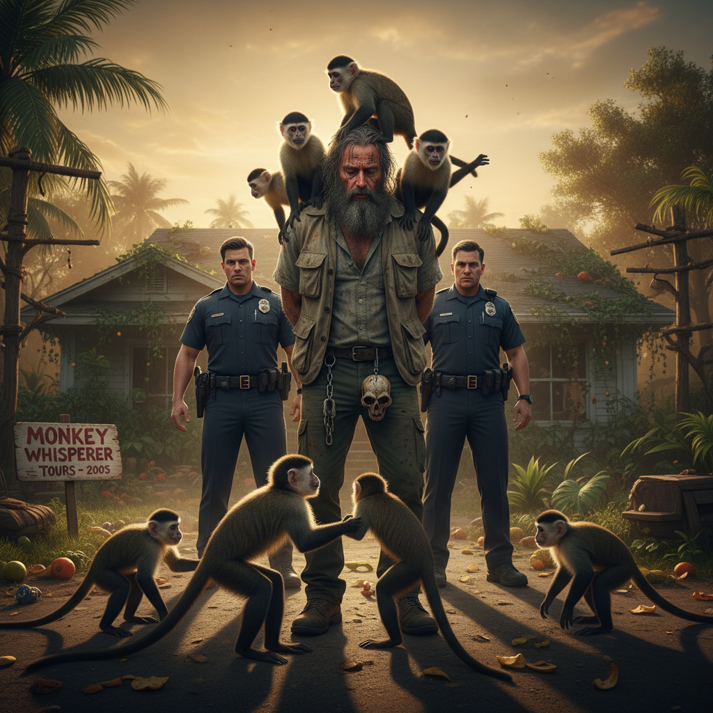 Your neighbor, "The Monkey Whisperer," just got 9 months.