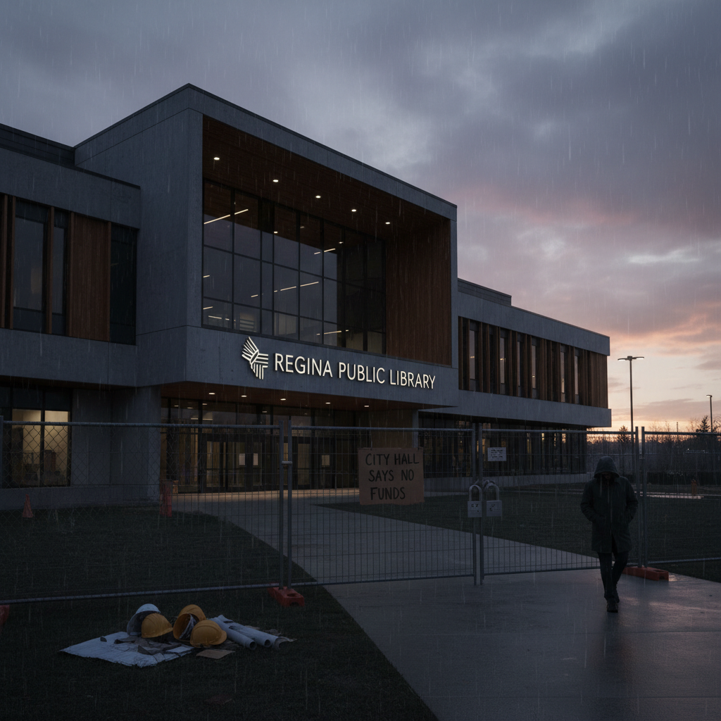 Your Regina library dream? City Hall says no cash.