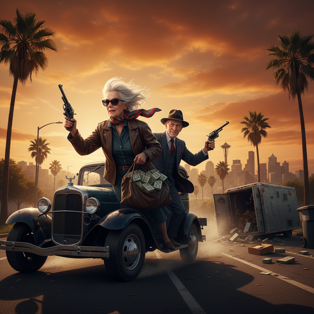 A 93-year-old in West Seattle just went full Bonnie and Clyde
