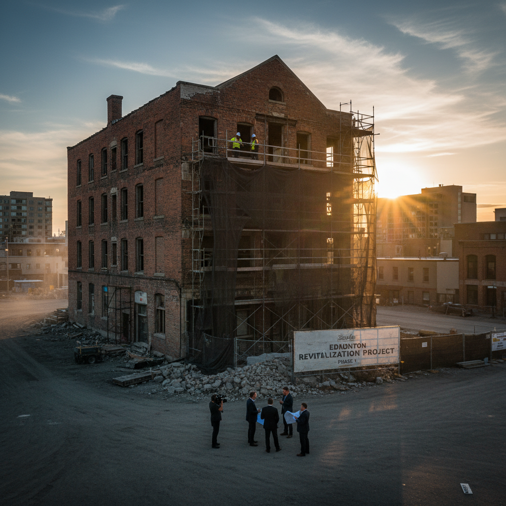 Edmonton's four-year plan to fix those derelict buildings?