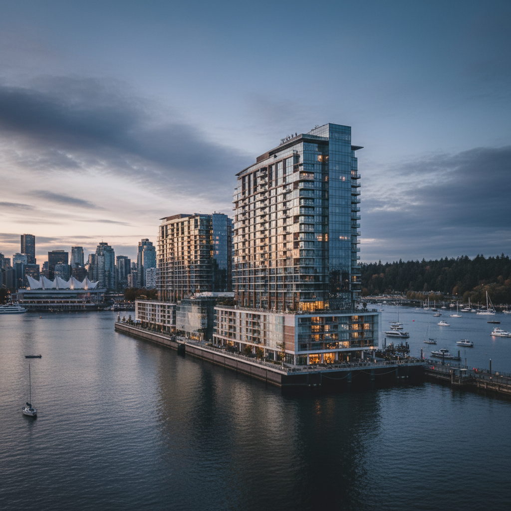 A 250-room floating hotel in Coal Harbour? You gotta see this.