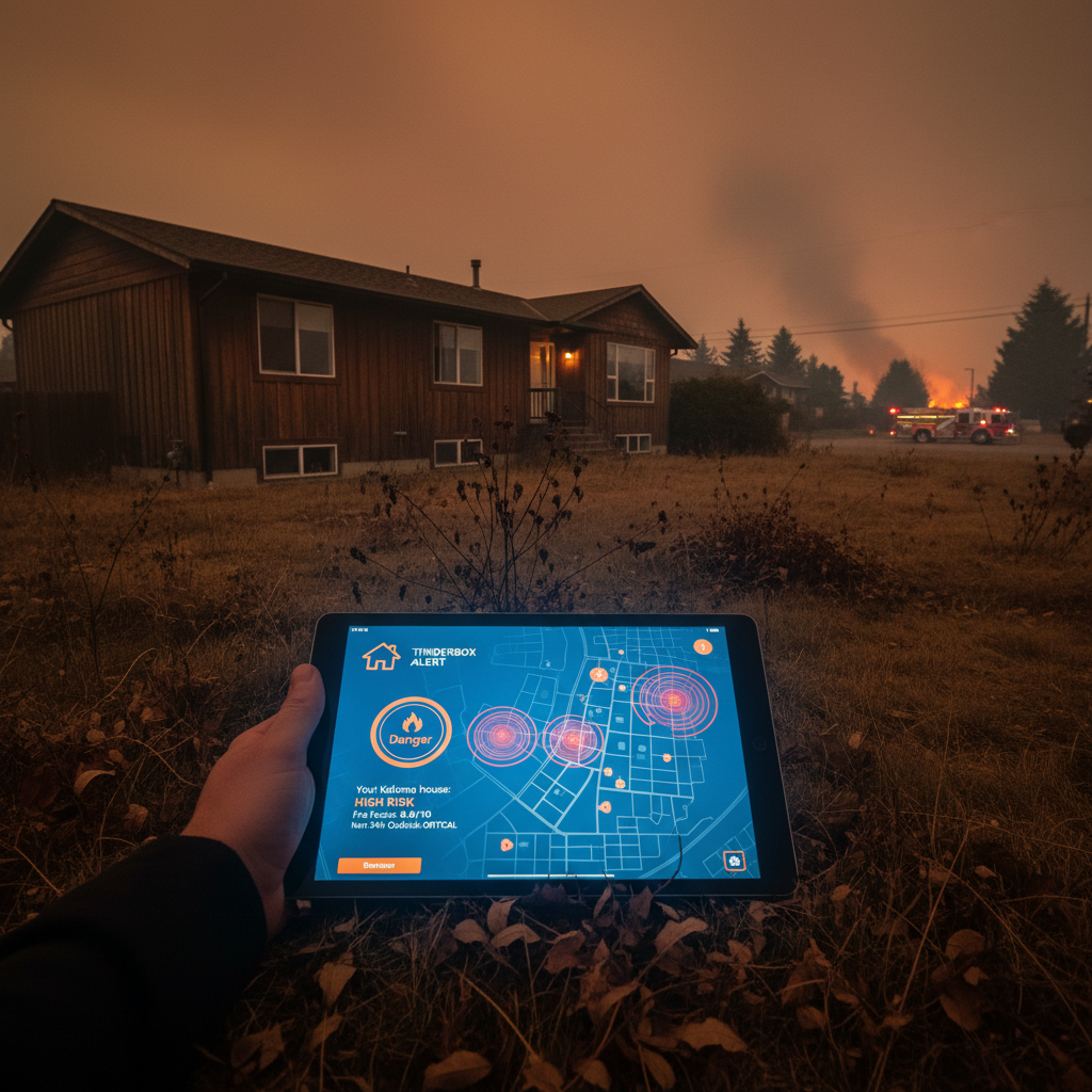 Your Kelowna house might be a tinderbox. This app knows.