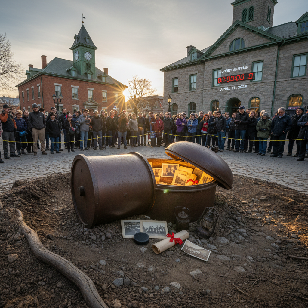 Your Sudbury time capsule opens April 11, 2026. What's inside?