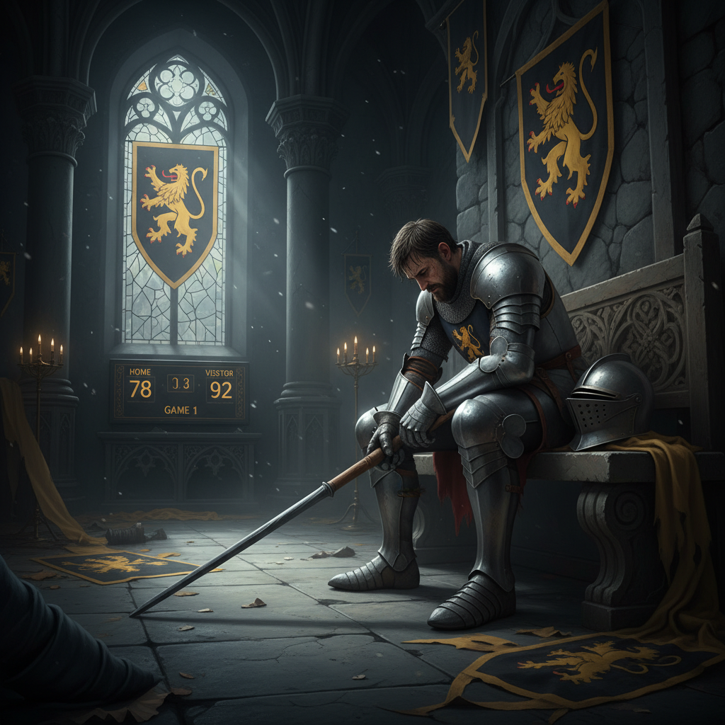 Your Knights just lost Game 1. Are you worried?