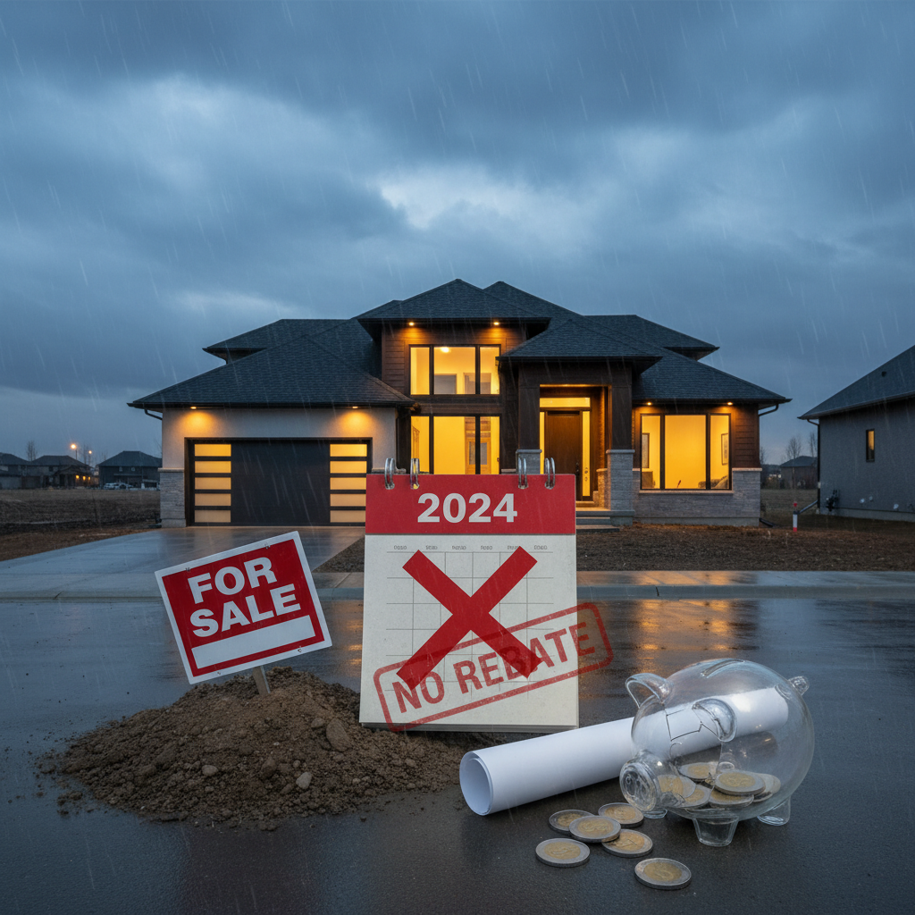 Your new home HST rebate is gone next year.