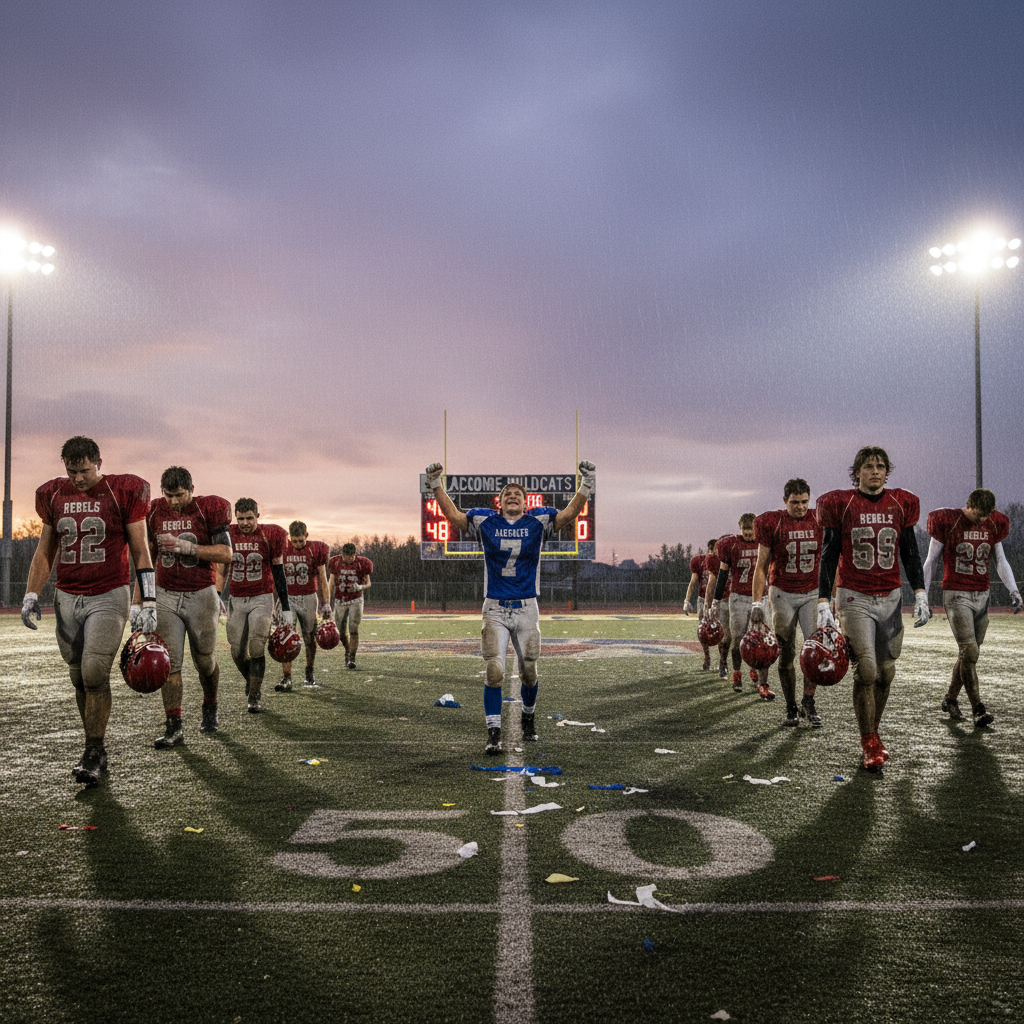 Your Rebels just lost big to a Lacombe kid