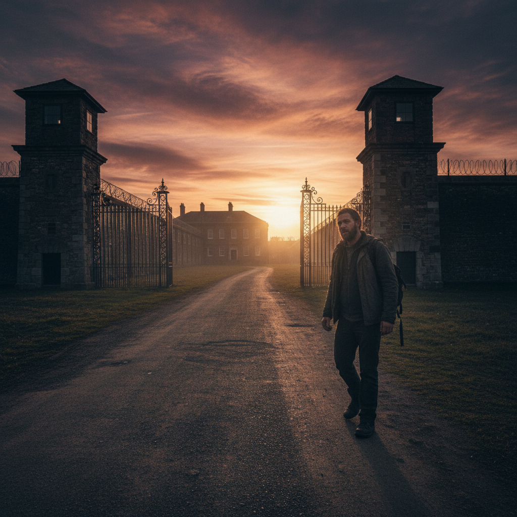 A man walked out of Dorchester prison and was gone for a month. How?