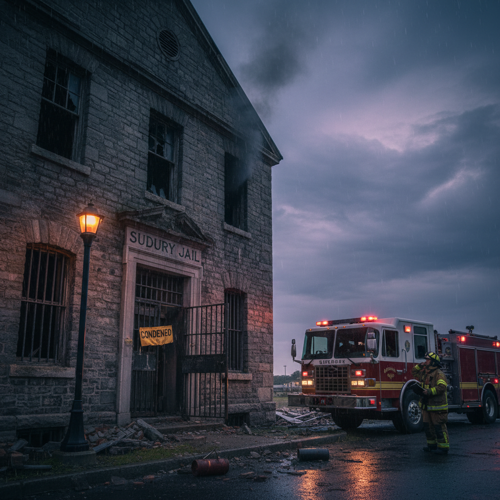 Your Sudbury Jail just failed a fire inspection, and it's not good.