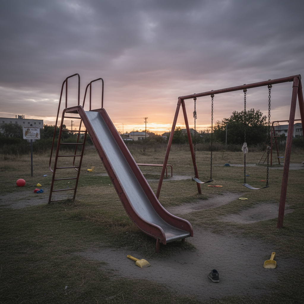Half our playgrounds have lead. Your kids play there.