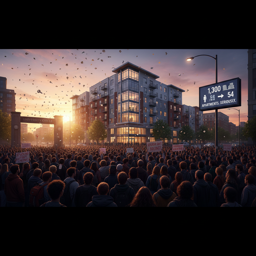 1,300 people want 54 apartments near University Circle. Seriously.