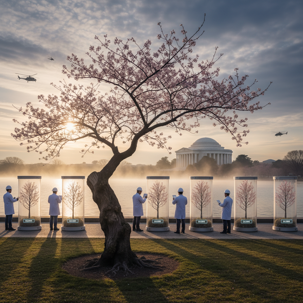 Stumpy's back, DC! And your favorite tree is cloned.
