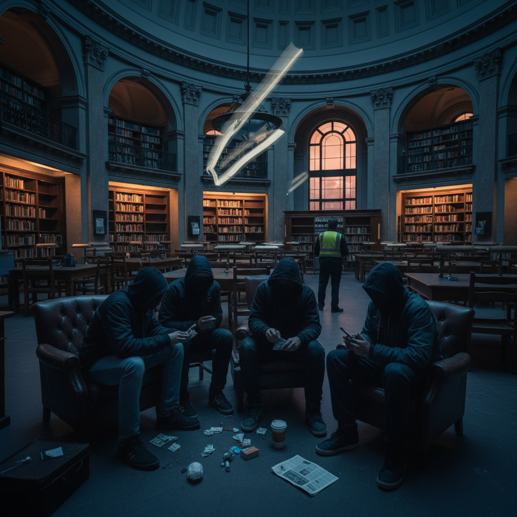 Your Central Library could be London's next drug hotspot