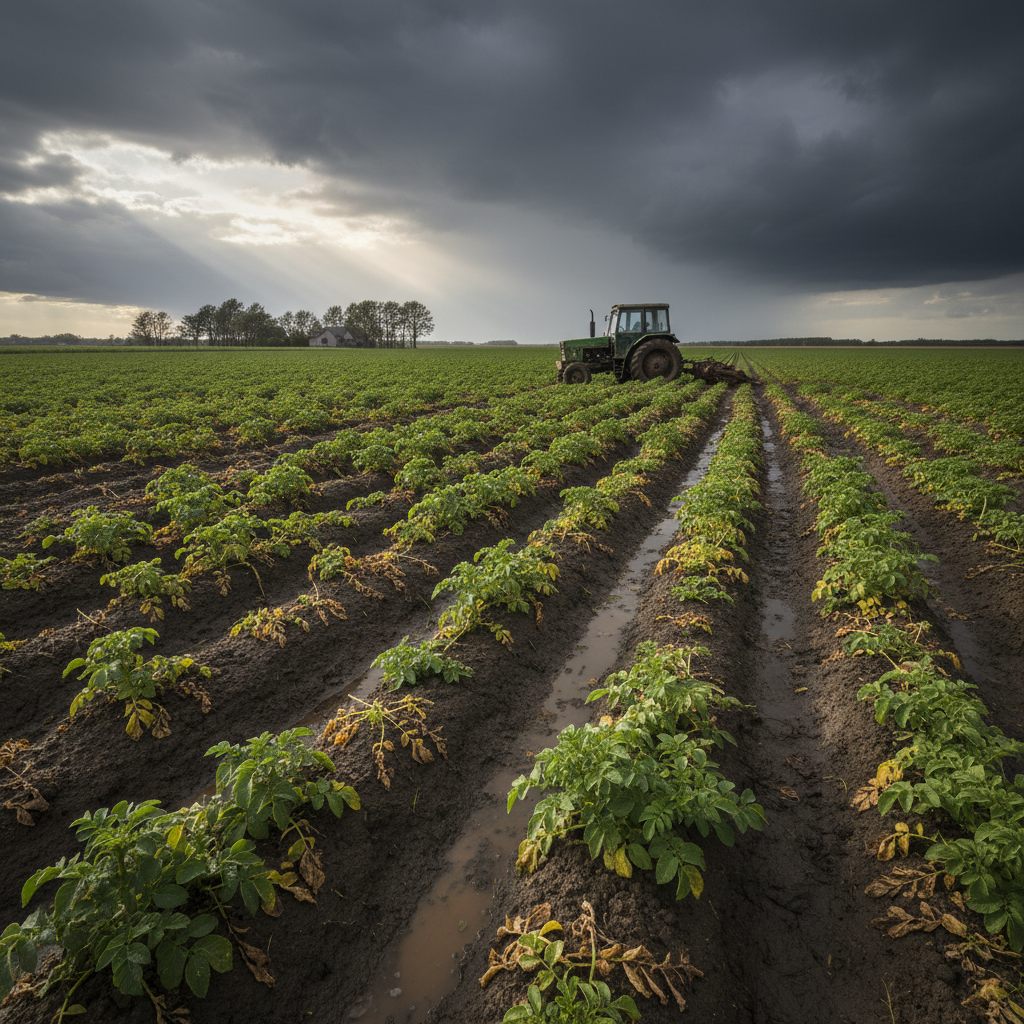 PEI potatoes might be in for a rough ride.