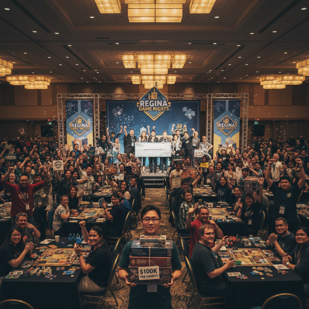 Regina's board gamers just raised $100K. You won't believe how.