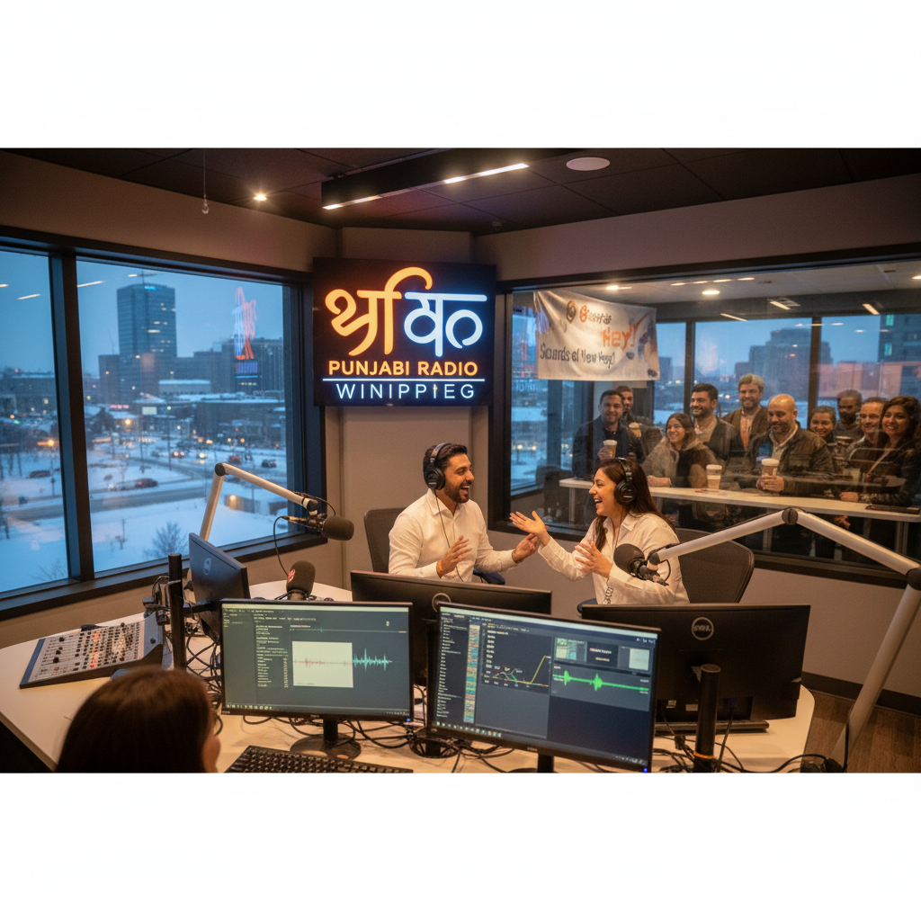 Winnipeg's new Punjabi radio station just changed everything, hey.