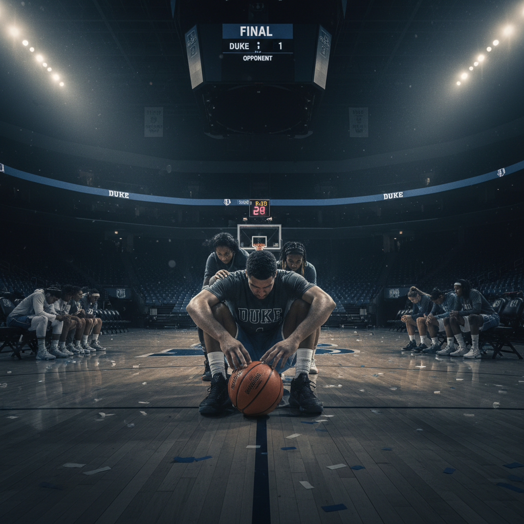 Duke just broke your heart again. Both teams.