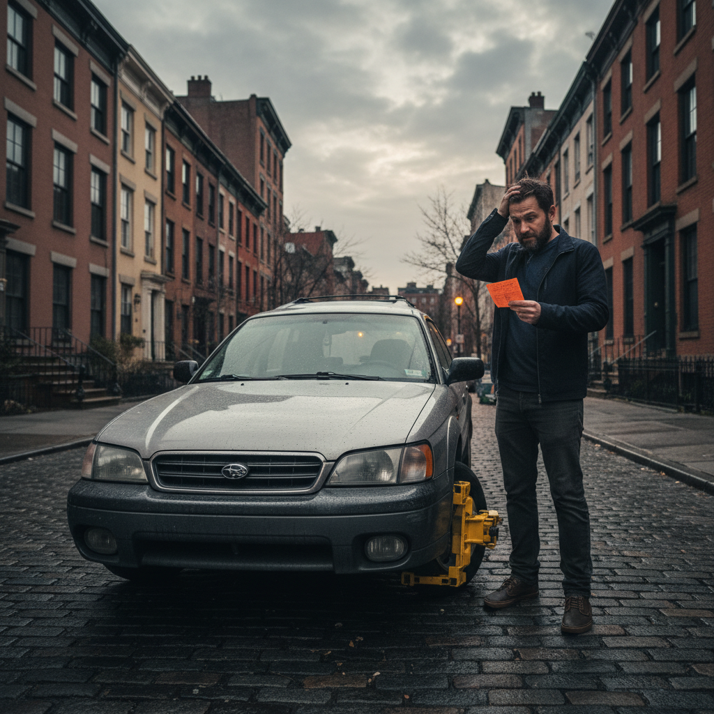 Your Sunday parking ticket nightmare just happened to this Brooklyn guy