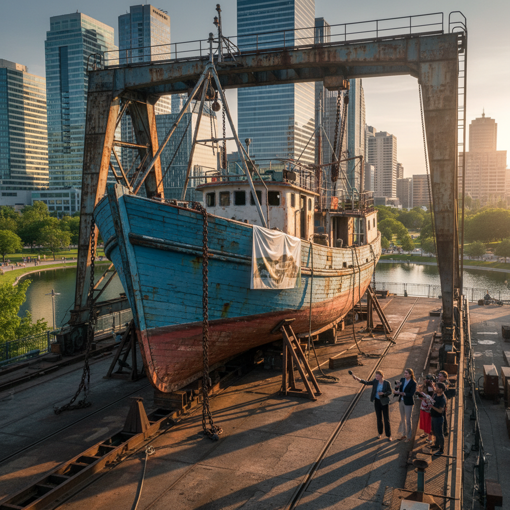 Your Metroparks spent $1.3M on that old boat?