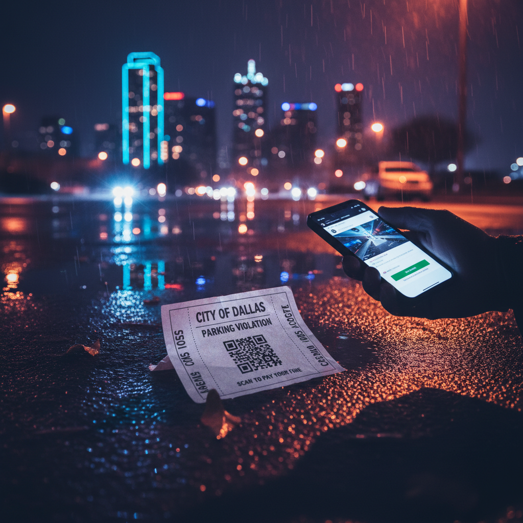 Your Dallas parking ticket might be a phishing scam.