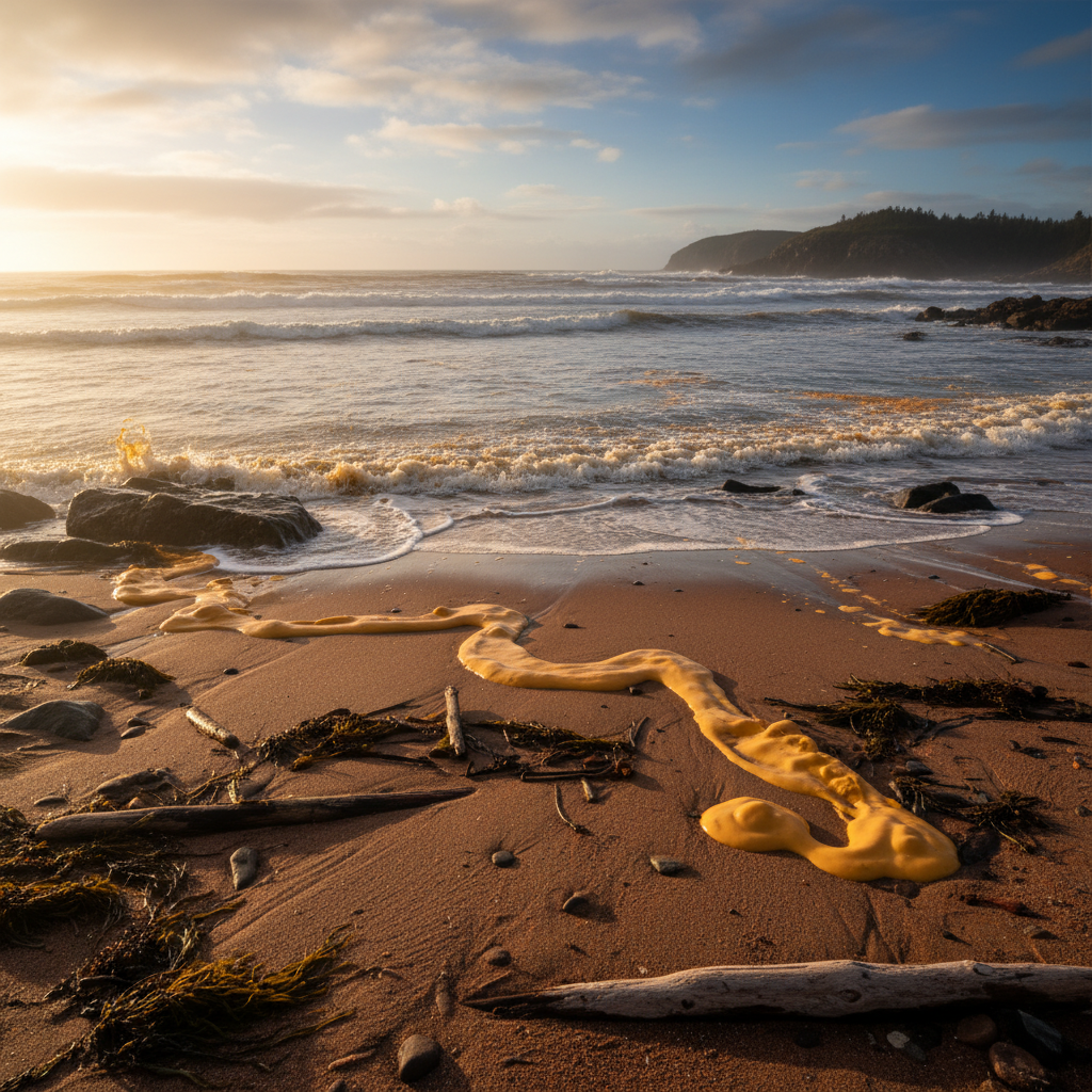 Big Mac sauce is washing up on your Bay of Fundy beaches