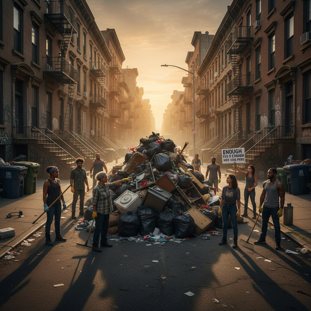 Your West Side neighbors are NOT playing about that trash pile.
