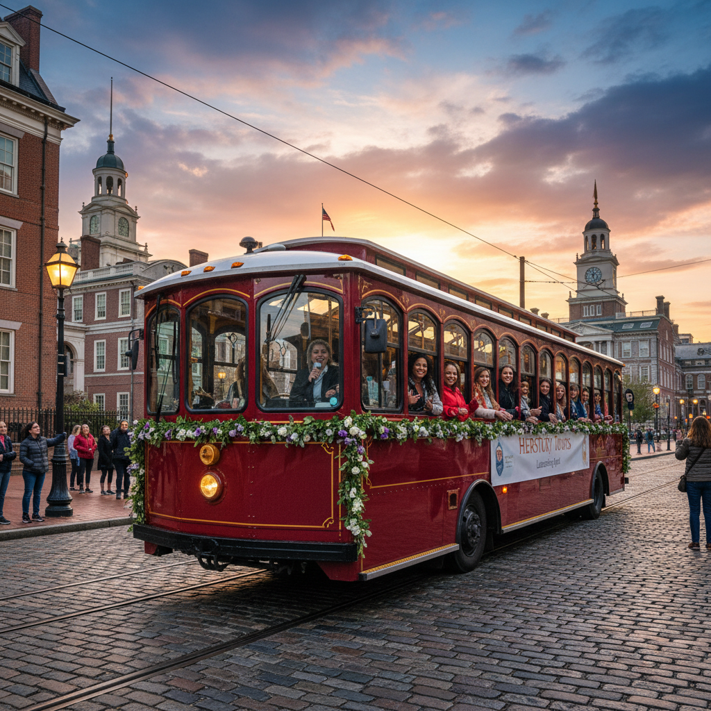 Philly's new trolley tour finally tells HERstory, launching in April.