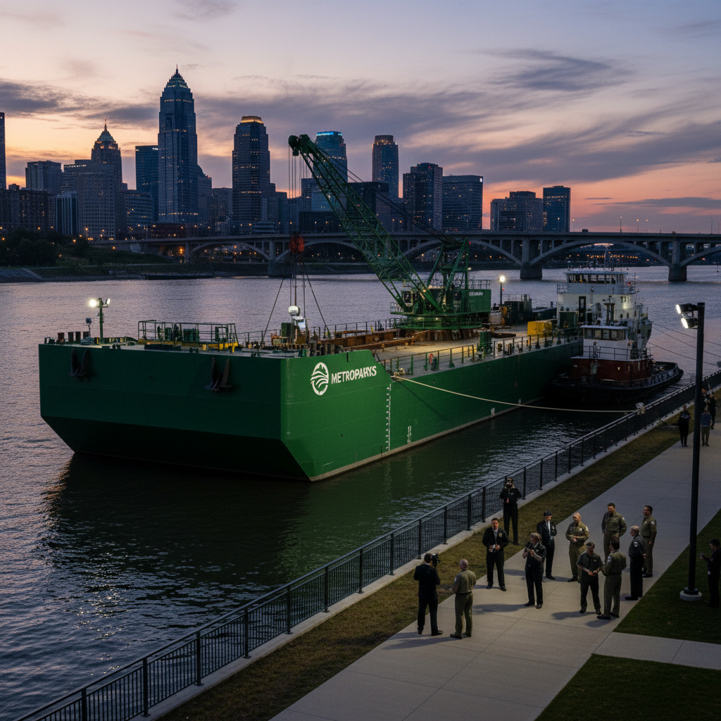 Your Metroparks just spent $1.3M on a *barge*.