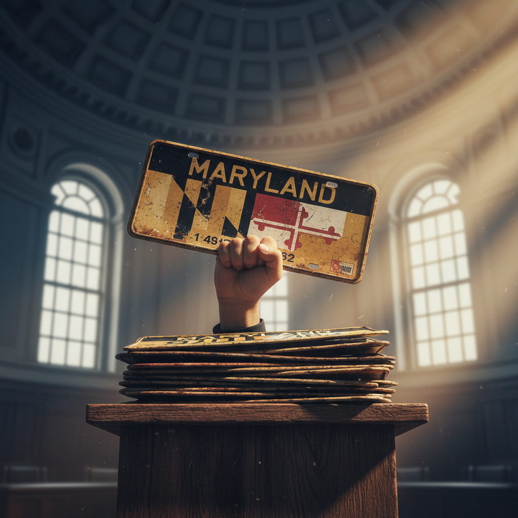 Maryland tried to mess with your old car tags. We won.