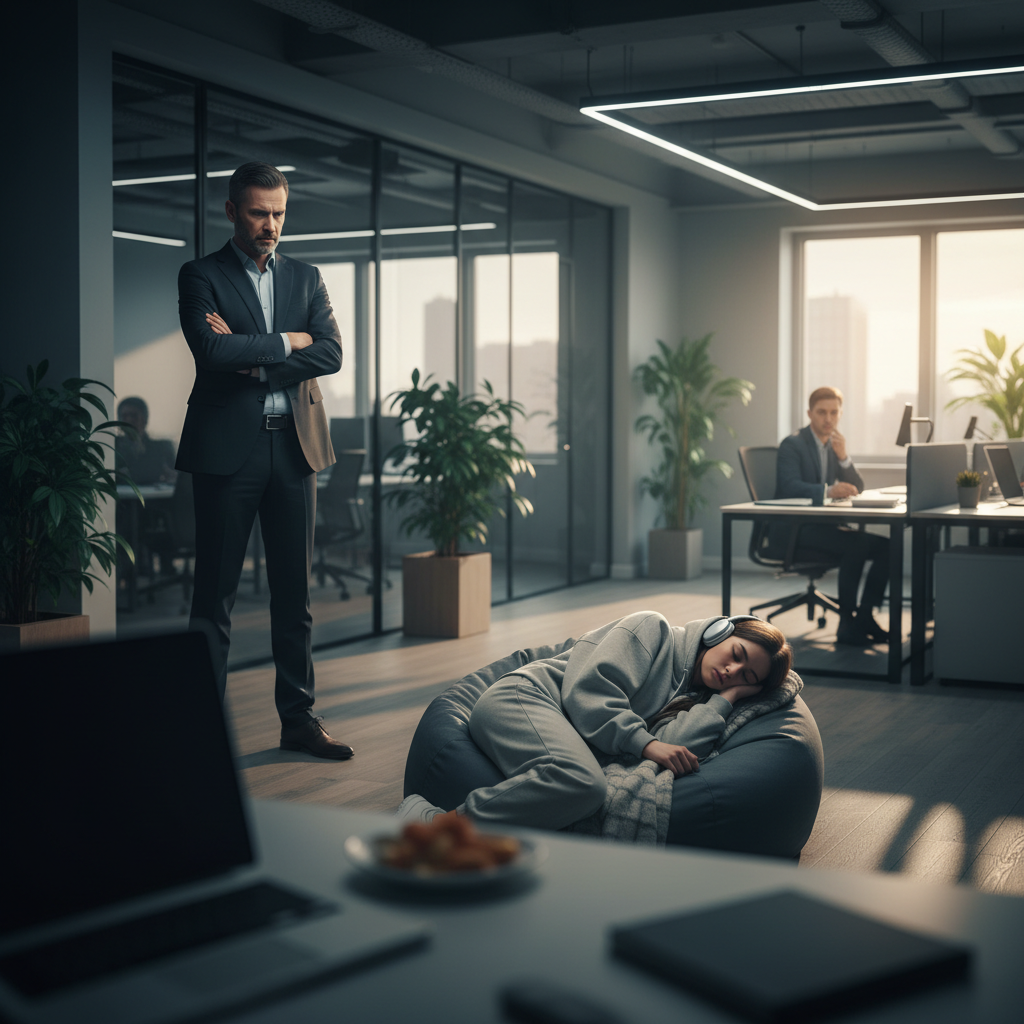 Gen Z is napping at work. Your boss won't like it.