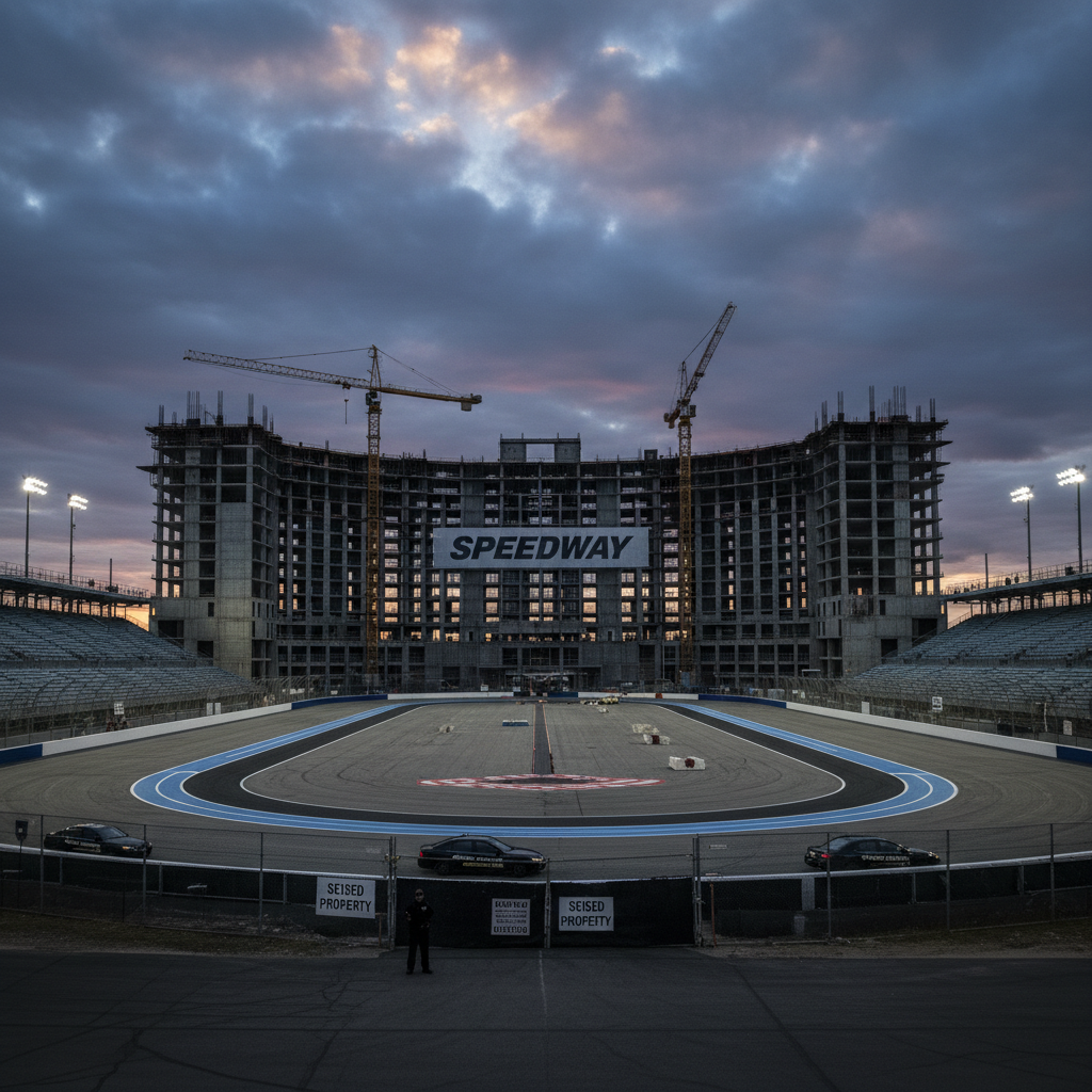 The Speedway just seized that unfinished hotel. What now?