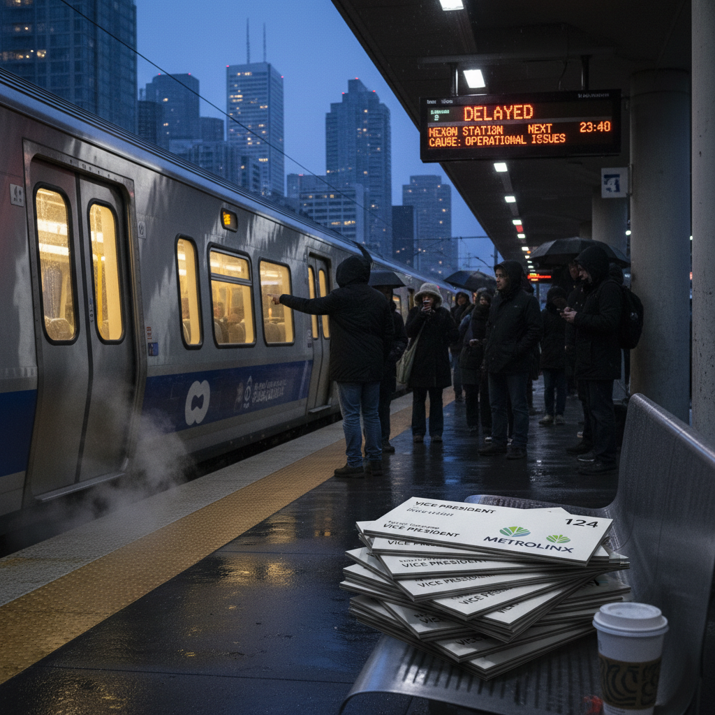 Metrolinx has 124 VPs. Is that why your GO Train is late?