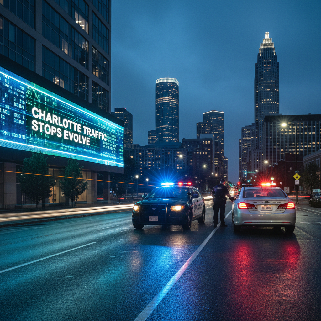 Your traffic stops are changing in Charlotte.