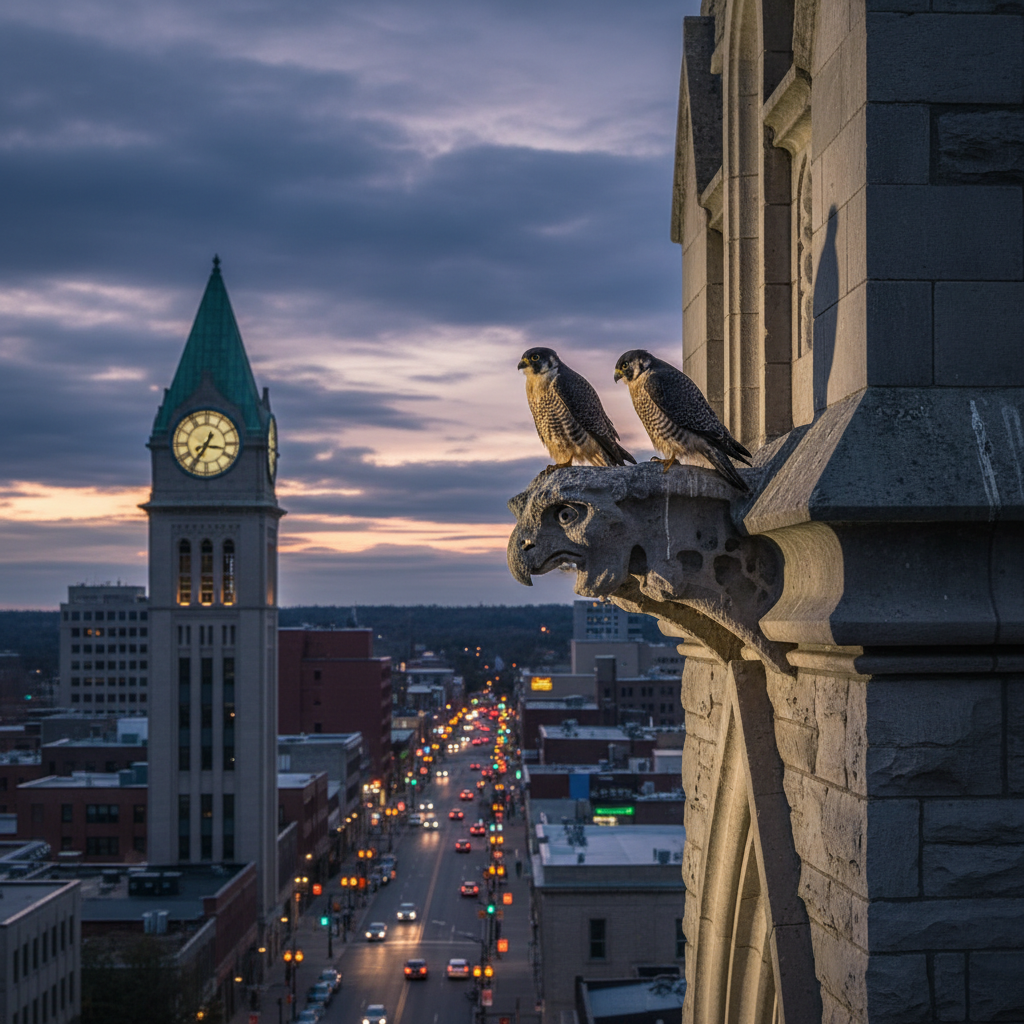 Your falcons are back Moncton. Did you even notice?