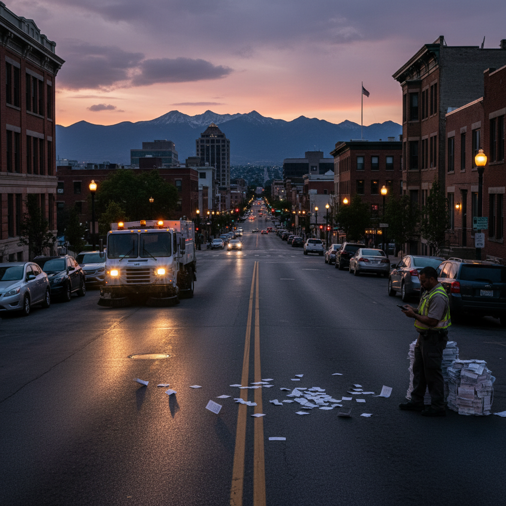 Denver hit you with 128,000 street sweeping tickets. Why?