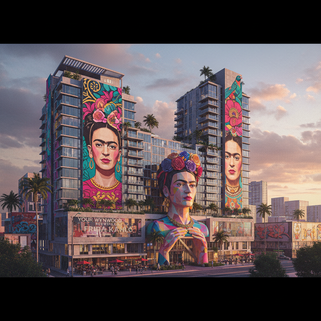 Your Wynwood is getting Frida Kahlo condos. Seriously.