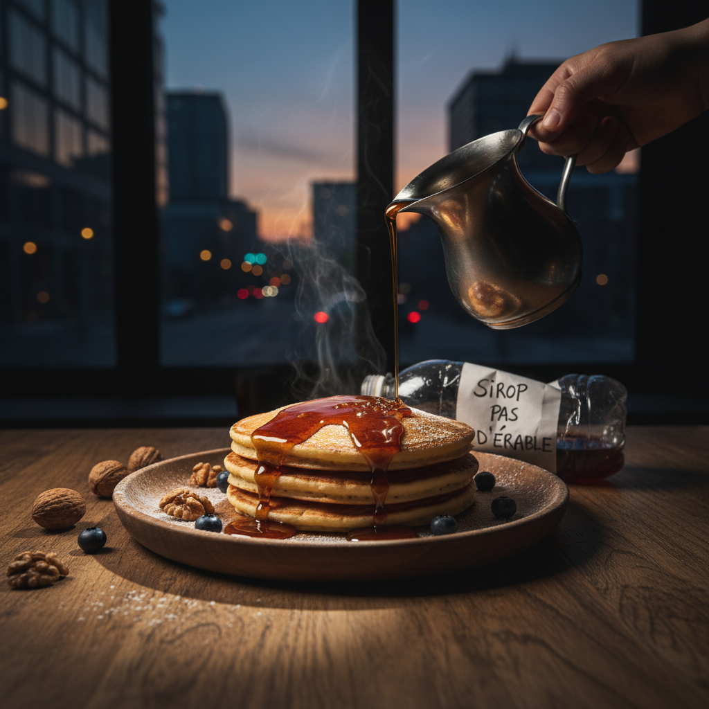 Du faux sirop d'érable sur vos crêpes montréalaises?
