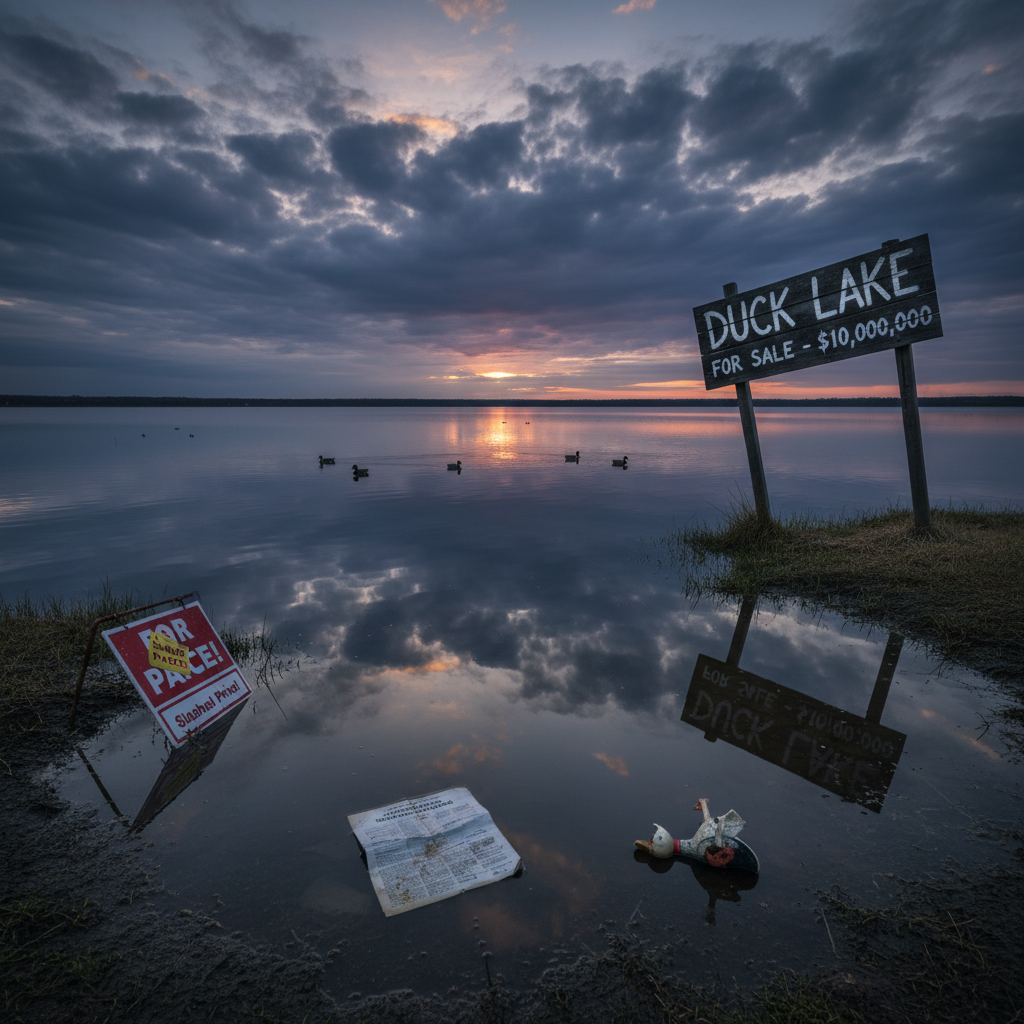 Duck Lake tried to sell its name for $10M. Guess what happened?