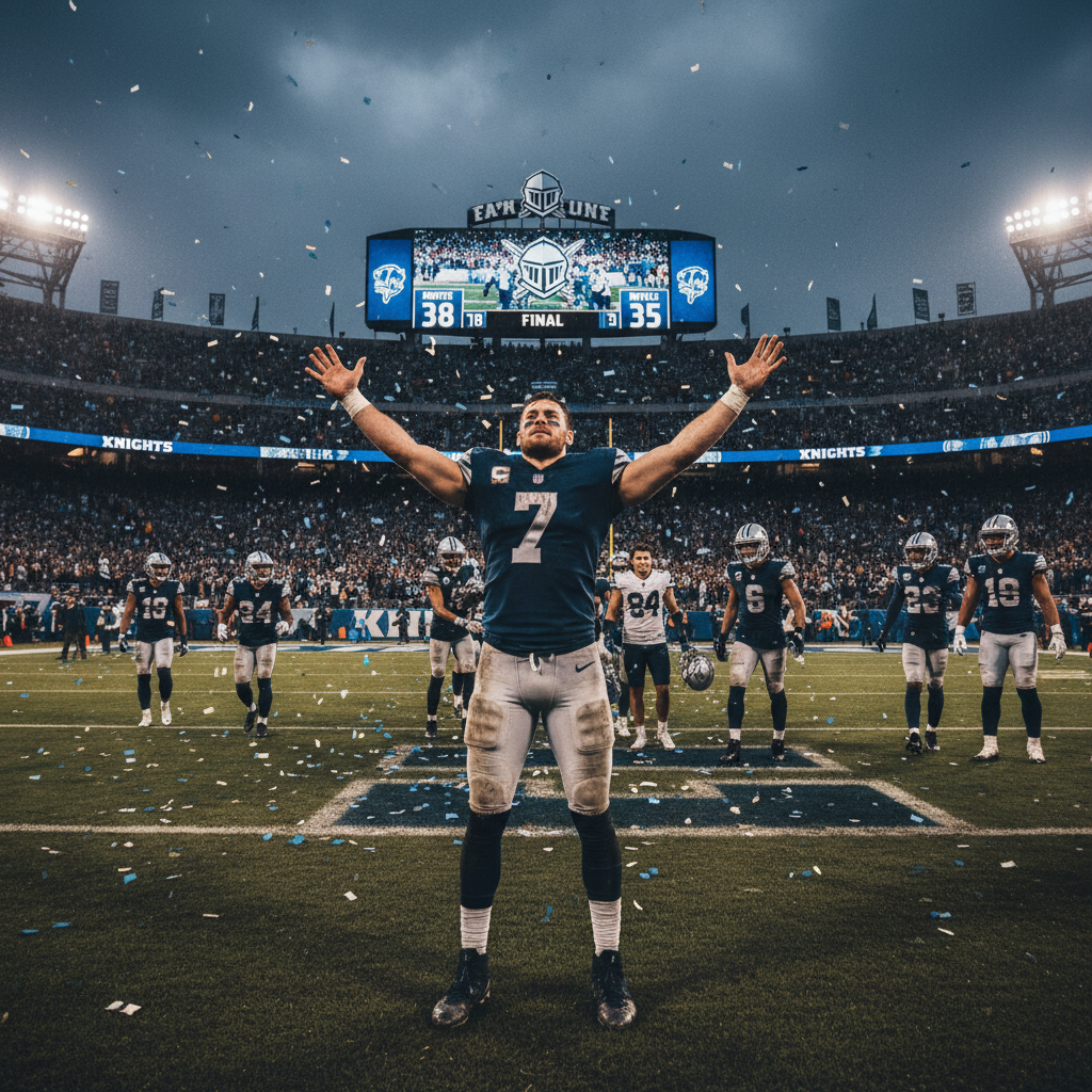 Sam Brown just saved your Knights. Can they really do it?