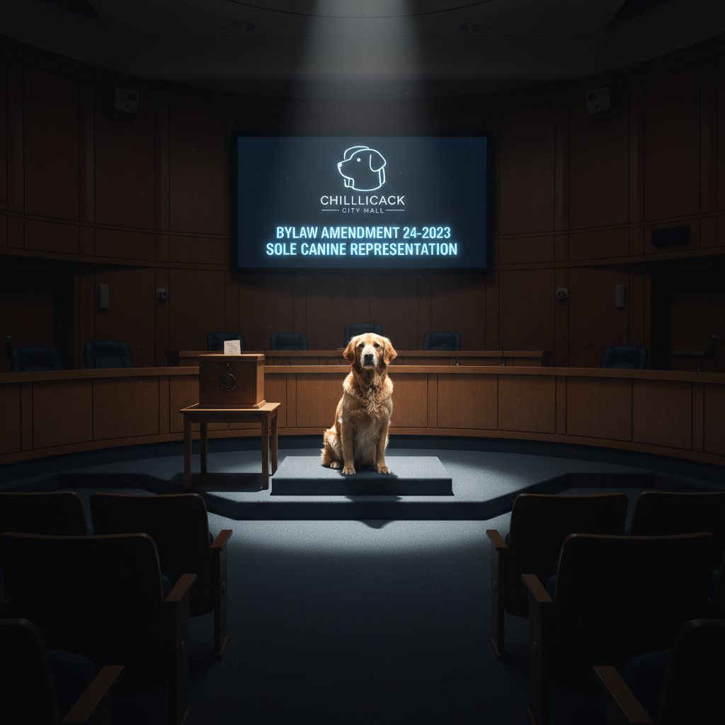 Chilliwack just voted on one dog. Seriously.