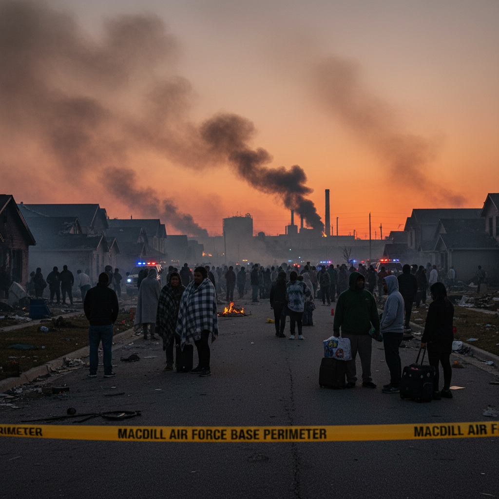 Someone tried to bomb MacDill, and now your neighbors are homeless.