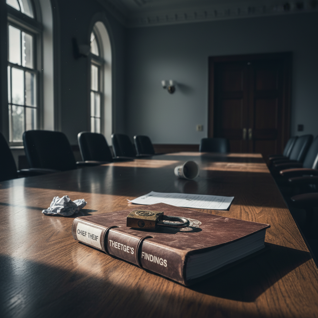 Your council just ghosted Chief Theetge's big report.